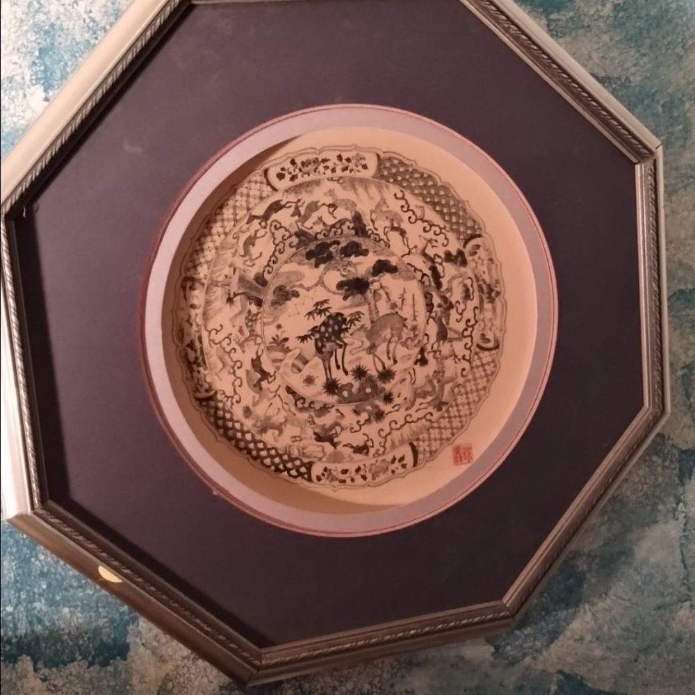 Bombay Co Blue and white print Vintage piece